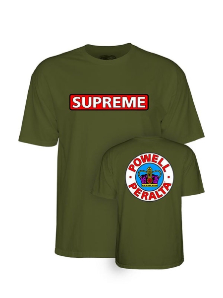 Powell-Peralta T-Shirt Supreme Green
