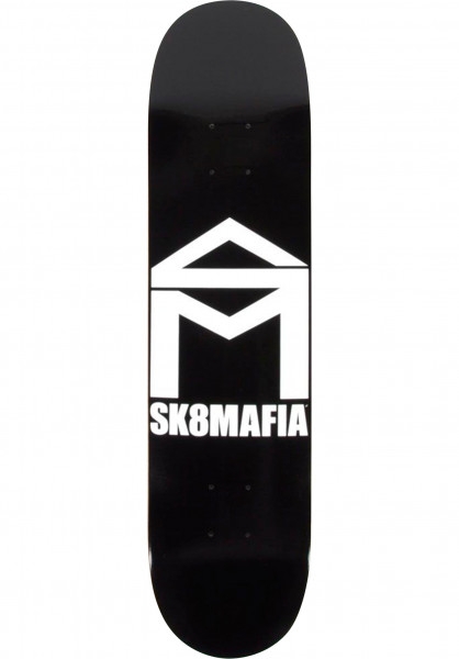 Sk8mafia Deck House Logo Black 8"
