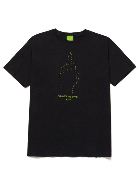 HUF Connect The Dots T-Shirt – black