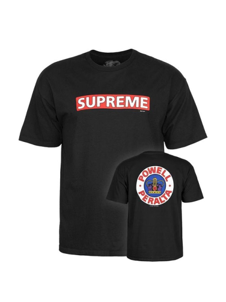 Powell-Peralta T-Shirt Supreme Black