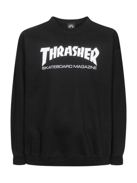 Thrasher SKate-Mag Crewneck Black
