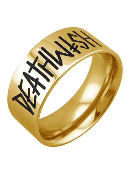Deathwish Ring Deathspray Gold